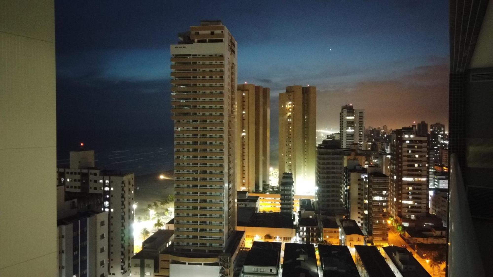 Maravilhosa Vista Apartamento Praia Grande  Exterior foto