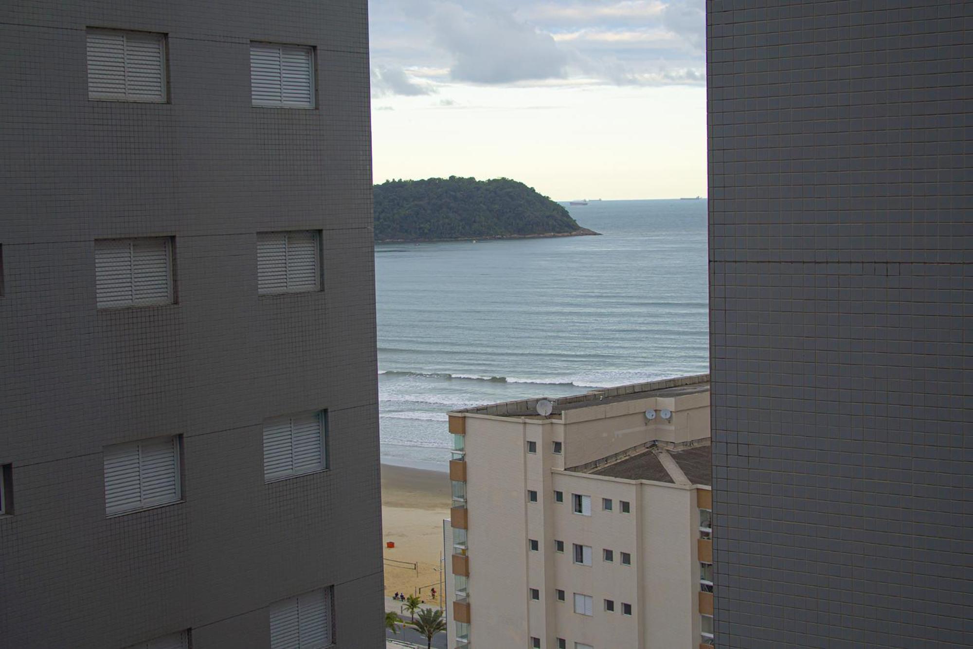 Maravilhosa Vista Apartamento Praia Grande  Exterior foto